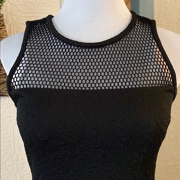 Express Black Cocktail Dress Lace - Picture 2 of 11